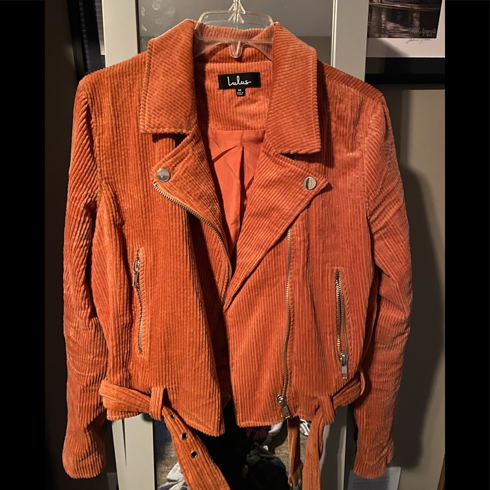 Lulus corduroy Moto Jacket